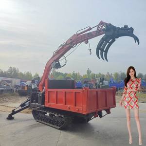Disponible en stock Mini camión volquete hidráulico sobre orugas 800KG - Product Image 6