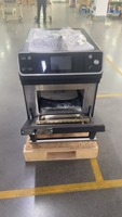 Four de comptoir en acier inoxydable haute vitesse avec une puissance de 12 kW et des commandes tactiles pour les cafés et les snack-bars