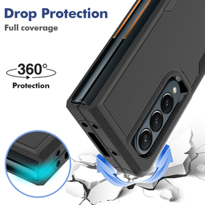360 ° Protection Antichoc Armure PC TPU 2-en-1 Étui de Téléphone Portable <span class=keywords><strong>pour</strong></span> Samsung <span class=keywords><strong>pour</strong></span> Galaxy Z Fold <span class=keywords><strong>4</strong></span> - Product Image 4