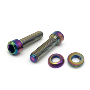 Độ chính xác cao Titan vít M3 M4 M5 M6 M8 M10 ren tay trái chủ đề bu lông Titan Hex bu lông - Product Image 6