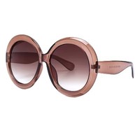 Lunettes de Soleil Rondes Personnalisées Populaires Protection Solaire Style Rétro Polyvalentes
