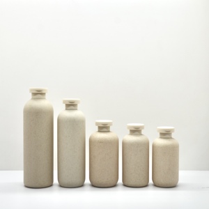 Matériel biodégradable dégradable bouteille de <span class=keywords><strong>paille</strong></span> de blé Lotion pour les mains et le corps Produits de soins de la peau Lotion pour le corps personnaliser - Product Image 4