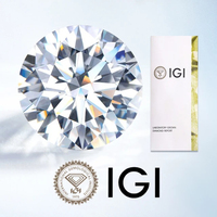 Diamant de laboratoire CVD HPHT de 1 carat, pierre précieuse synthétique cultivée en laboratoire, prix de gros pour les revendeurs en Chine
