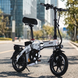 Bicicleta Plegable de Aluminio Portátil de 350w con Neumáticos Anchos y Batería de Litio, Mini, para Adultos, para Desplazamientos Diarios, Diseño Plegable FW-14, Gran Venta 2026 - Product Image 1