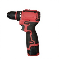 Perceuse à main compacte rechargeable 10 mm avec mandrin sans clé, perceuse-visseuse sans balais, petite perceuse sans fil pour l'assemblage de meubles