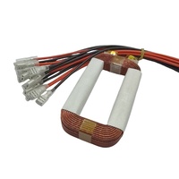 Bobine primaire en fil de cuivre pur, transformateur de four à micro-ondes 900W, 220V-240V E105 30.5mm*86mm, avec fils, bobine de générateur