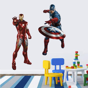 Autocollants muraux <span class=keywords><strong>3d</strong></span> en forme du film de bande dessinée, <span class=keywords><strong>Spiderman</strong></span>, décoration murale pour les chambres d'enfants, pour la maison, pour garçons - Product Image 4