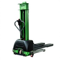 Chariot élévateur électrique à portique étroit multidirectionnel MOVMES pour entrepôt frigorifique, batterie lithium-ion 48V, mât hydraulique à trois étages