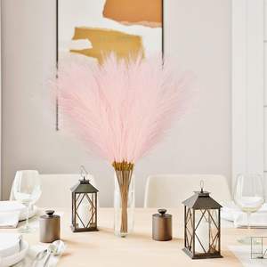 Rose Faux Pampas <span class=keywords><strong>Herbe</strong></span> Décor Court Artificielle Pompeuse <span class=keywords><strong>Herbe</strong></span> Floral Faux Pampas <span class=keywords><strong>Herbe</strong></span> pour <span class=keywords><strong>La</strong></span> Maison <span class=keywords><strong>De</strong></span> Mariage Boho Décor - Product Image 5
