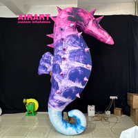 Décoration d'événements : Hippocampes gonflables. Hippocampe gonflable animalier à prix d'usine pour l'affichage.