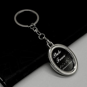 Factory Wholesale <b>Customized</b> Logo Multi-Shape Metal Keyrings Personalized Promotional Blank <b>Keychains</b> - Product Image 5