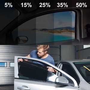 NKODA 1.5 MIL 15%VLT IRR สูง HS อนินทรีย์สีน้ําเงินเข้มประเทศไทยด้านหนึ่งความเป็นส่วนตัวพลังงานแสงอาทิตย์คาร์บอน 1ply นาโนเซรามิคสีหน้าต่างฟิล์ม - Product Image 1