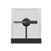 Mini Ventilador Holográfico 3D de Escritorio, Proyector de Hologramas Pequeño para Interiores, Opción OEM, 1 Año de Garantía, Control Remoto por Aplicación, Ideal para Regalo