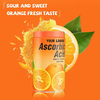 Comprimés à croquer de vitamine C sans sucre, à haute teneur en acide ascorbique, pour éclaircir la peau et soutenir le système immunitaire, complément alimentaire pour adultes