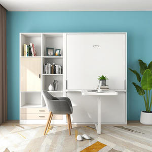 Prezzo competitivo di qualità superiore mobili camera da letto facile installare moderno compensato Murphy letto a parete per la vendita - Product Image 4
