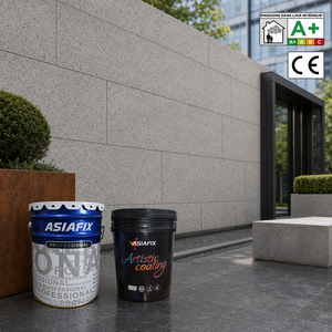 Peinture texturée pour murs extérieurs de haute qualité, revêtement en pierre naturelle, peinture en pierre véritable - Product Image 4