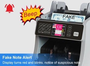 Équipement bancaire portable Arrêt de démarrage automatique et effacement du compteur de factures avec compteur d'argent UV MG IR avec auto-examen par lots - Product Image 3