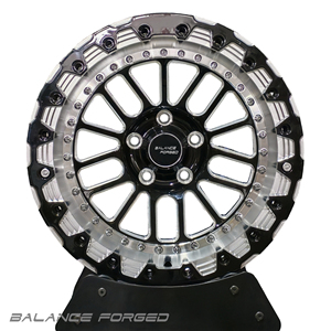 Cerchi da Corsa di Alta Gamma Personalizzati Beadlock in Alluminio Forgiato per <span class=keywords><strong>BMW</strong></span> M2 M3 M4 M5 F20 F30 F32 F36 <span class=keywords><strong>F40</strong></span> F90 E90 E70 - Product Image 4