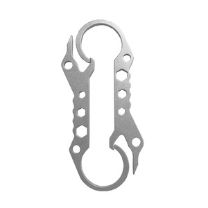 Lizard EDC – Barre de levier multifonctionnelle en acier inoxydable, ouvre-bouteille à extrémité en forme de U, pour la survie, l'auto-défense et la rupture de vitres - Product Image 1