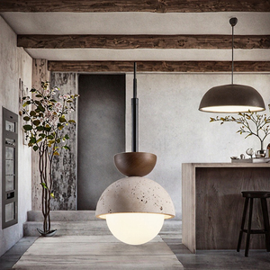 Modern Single Head E26 Warm <strong>White</strong> <strong>Hanging</strong> Pendant Light for Home Office Eye Caring Chandelier with Middle Size - Product Image 1