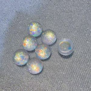 Breloques en résine demi-sphère scintillantes 15 mm, accessoires faits main pour coque de téléphone et pince à cheveux - Product Image 3