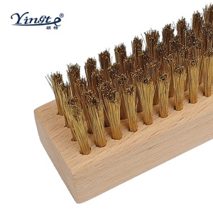 Yinste <b>Shoe</b> Brush Solid Wood Pig Hair Cleaning For <b>Shoes</b> - Product Image 4