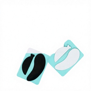 Parches de Silicona Negros para Debajo de los Ojos, Almohadillas Protectoras UV Suaves para Extensiones de Pestañas en Salón - Product Image 4