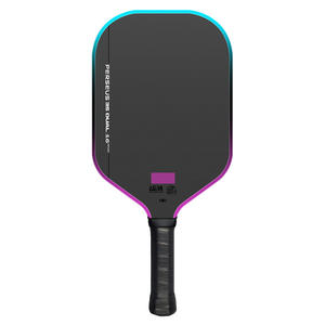 NUEVA Paleta de Pickleball Doble Sco 3S, Diseño de Color Degradado de 14 mm/16 mm, Cara de Fibra de Carbono T700, Espuma EVA, Portátil para Niños - Product Image 4