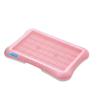 Inodoro portátil de plástico para perros y cachorros de interior con valla y objetivo, inodoro autolimpiable para mascotas - Product Image 3