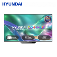 Téléviseur HYUNDAI 85 pouces 4K Smart TV Ultra HD Mini LED, écran 3840x2160 144Hz 100% NTSC, local dimming, Android TV