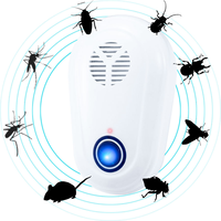 Répulsif anti-moustiques à ultrasons Saijzek OEM ODM, puissant, électronique, contre les insectes, les araignées, les lézards, les fourmis, les nuisibles