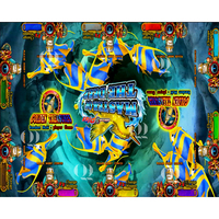 QIQU Ocean King 3 Plus Master of the Deep, Kit de Juego de Pesca, Idioma Inglés, Software de Juego de Pesca Multijugador
