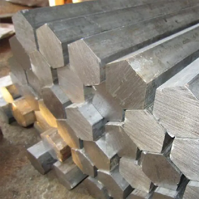 Barre hexagonale en acier inoxydable, fabricants chinois tige hexagonale en acier polie série 200 300 400