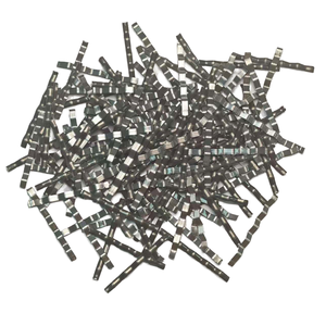 חומרי בניין ממתכת לחיזוק בטון, חוזק מתיחה גבוה, סיבי פלדה מחורצים - Product Image 1