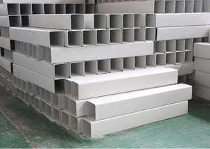 Tuyau en <span class=keywords><strong>PVC</strong></span> pour hydroponie, tube carré en <span class=keywords><strong>PVC</strong></span>, gouttière NFT, canal hydroponique - Product Image 5