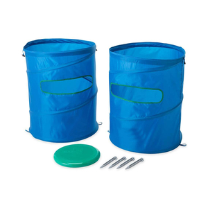 Disco volante pieghevole lancio Frisby Dunk Set di gioco per sport in plastica all'aperto - Product Image 1