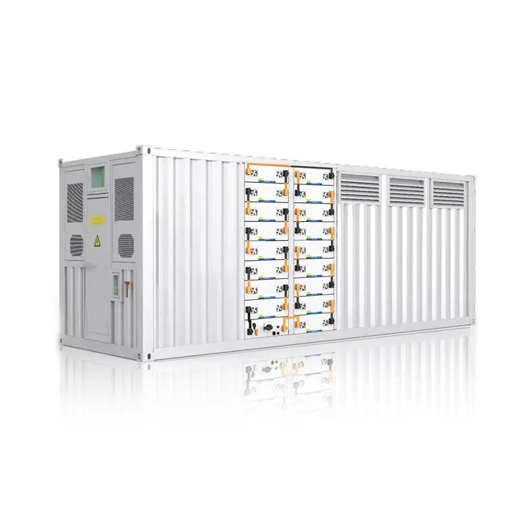 Sistema de almacenamiento de energía de batería Ess de 1MWh estación de energía portátil 800kwh Almacenamiento de batería LiFePO4
