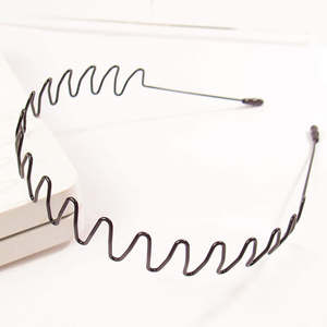 ที่คาด<span class=keywords><strong>ผม</strong></span>โลหะสำหรับ<span class=keywords><strong>ชาย</strong></span>และหญิง,ที่คาด<span class=keywords><strong>ผม</strong></span>แนวสปอร์ตสีดำหยักสำหรับทุกเพศสำหรับผู้<span class=keywords><strong>ชาย</strong></span>ผู้หญิง - Product Image 5