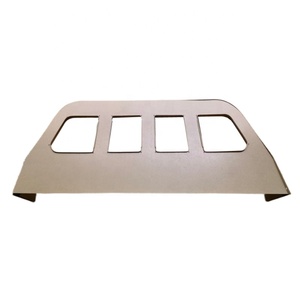 อุปกรณ์ตกแต่งรถยนต์ YBJ แผ่นกันรอยกระจกหลัง ABS สำหรับรถยนต์แลนด์ครุยเซอร์ 70 2007-2021 FJ76 78 <span class=keywords><strong>75</strong></span> สีเบจ LC79 กรอบกระจก - Product Image 3