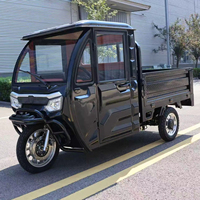 Tricycle cargo à cabine fermée, robuste, à trois roues, pour le transport de marchandises - Vente flash