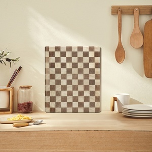 Plateau de présentation à double étage en bois massif pour café, snacks, bonbons et pâtisseries, avec un aspect haut de gamme - Product Image 4