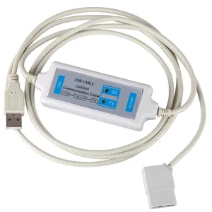 PC ve mantık CPU birimleri arasında PLC USB indirme kablosu için USB kablosu otomasyon aksesuarları için programlanabilir mantık denetleyicisi