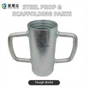 Étaule en acier galvanisé réglable avec écrou |   Supports de coffrage robustes pour dalles de béton et échafaudages |   Certifié CE directement de l'usine - Product Image 4