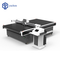 Automatische messen snijmachine YC-1625 voor het snijden van acryl, PVC en KT-platen