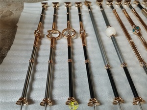 Rampe d'escalier intérieure en <span class=keywords><strong>aluminium</strong></span> minimaliste moderne, balustrade élégante pour <span class=keywords><strong>terrasse</strong></span>, garde-corps pour villa - Product Image 4