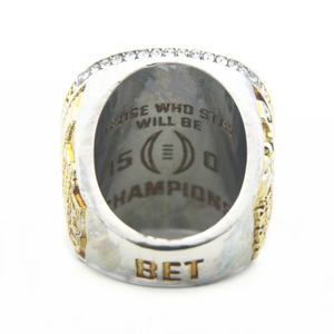 2022 Michigan Veelvraat Grote Tien Herenvoetbal <span class=keywords><strong>Ncaa</strong></span> Nationale College Kampioenschapsring - Product Image 6