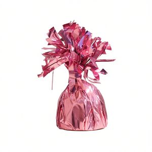 Ballons de fête rose lestés pour décorations d'anniversaire, offrant une stabilité et une esthétique améliorées - Product Image 1