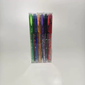 <span class=keywords><strong>Stylo</strong></span> gel effaçable magique noir bleu rouge vert de haute qualité en plastique pour l'école et le bureau, vente chaude, <span class=keywords><strong>avec</strong></span> logo personnalisé - Product Image 4