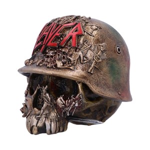 Caja <span class=keywords><strong>de</strong></span> almacenamiento <span class=keywords><strong>de</strong></span> calaveras, escultura <span class=keywords><strong>de</strong></span> Metal pesado, casco <span class=keywords><strong>de</strong></span> roca, artesanías, resina, Slayer Band - Product Image 4