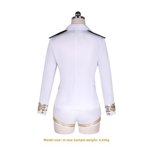 En Stock, Disfraz de Cosplay Estilo Uniforme Naval de Jang <span class=keywords><strong>Wonyoung</strong></span>, Traje Blanco y Negro para Conciertos y Cosplay - Product Image 5